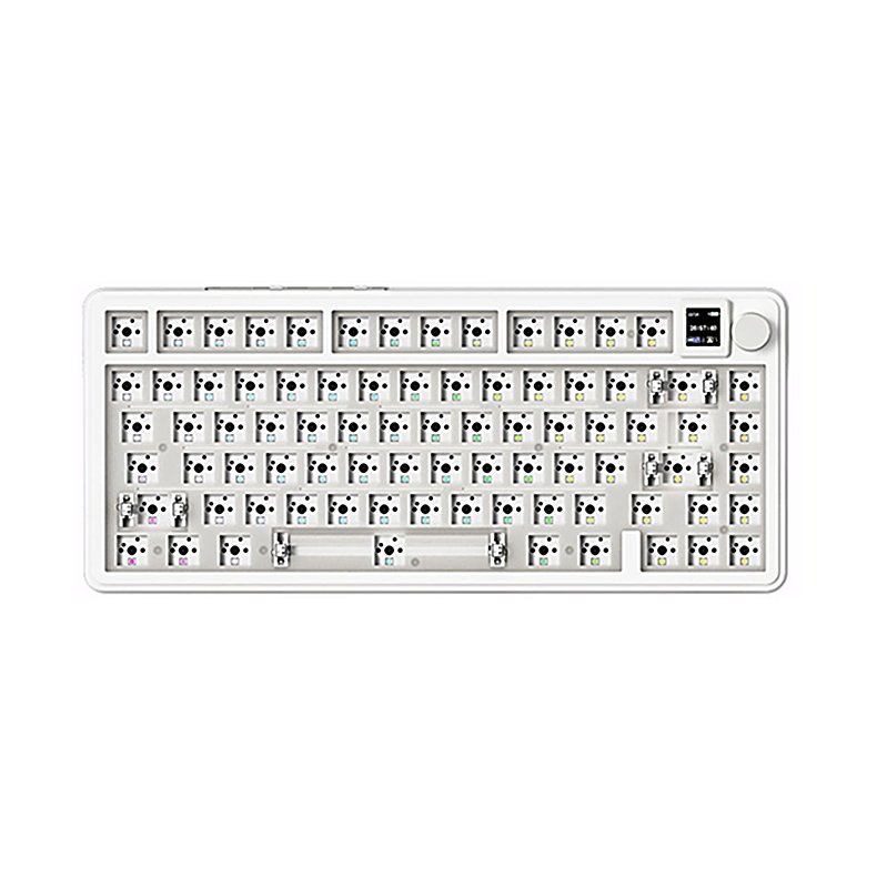 Custom Screen 75% PC RGB Bluetooth Wired Wireless Gaming Mechanical Keyboard with TFT Display