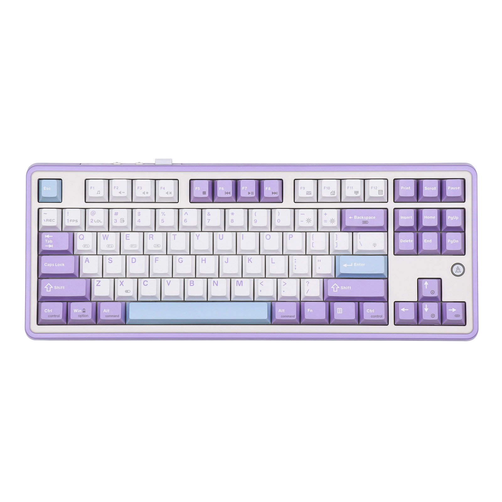 Ajazz AK870 TKL Gasket-mounted Hot Swappable Wireless Gaming Keyboard for Win/Mac keyboard kit tkl mechanical keyboard