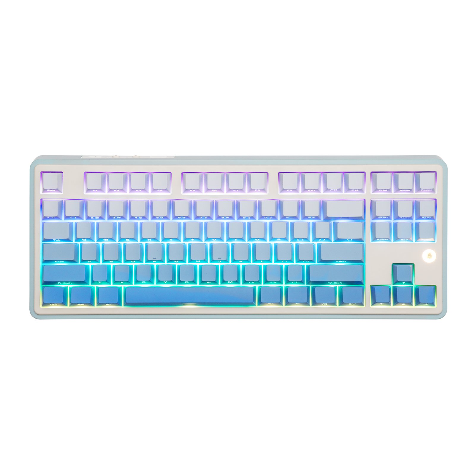 Ajazz AK870 TKL Gasket-mounted Hot Swappable Wireless Gaming Keyboard for Win/Mac keyboard kit tkl mechanical keyboard