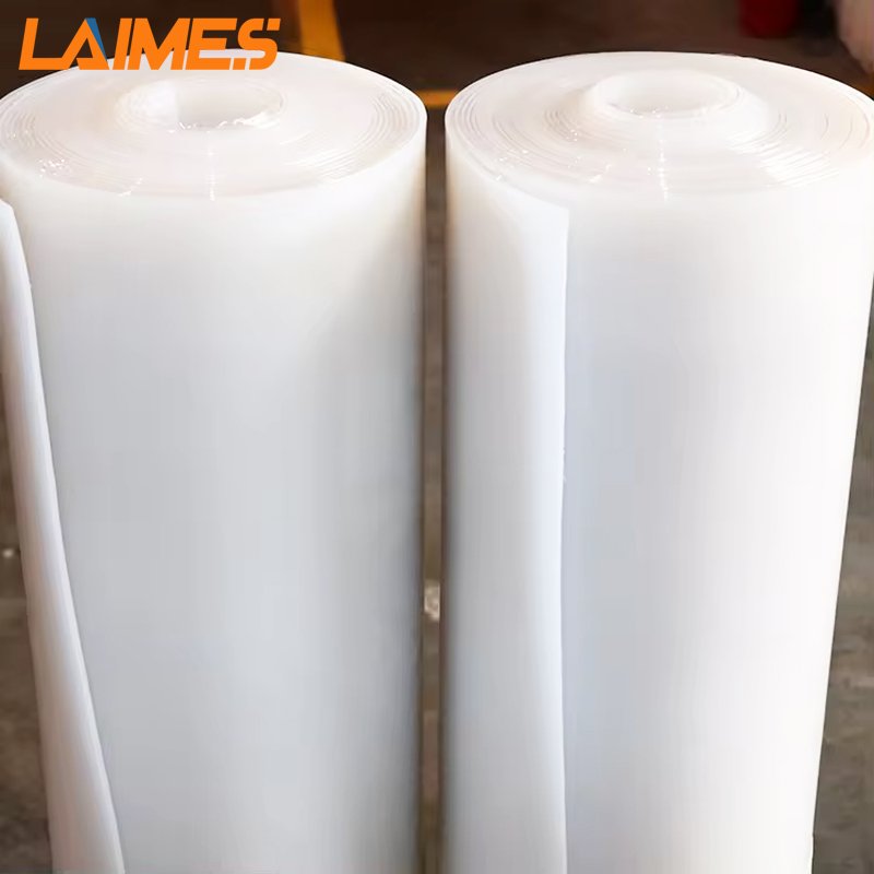 Milky white 100% Virgin Silicon Translucent Rubber Sheet For heat Resist Cushion