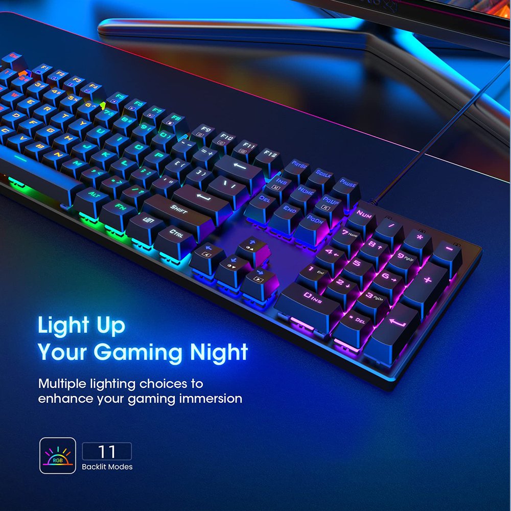 SAMA Low MOQ Gaming Mechanical Keyboard Multimedia 87 Keys Tenkeyless LED RGB Backlit PC Gamers Wired Computer Keyboard