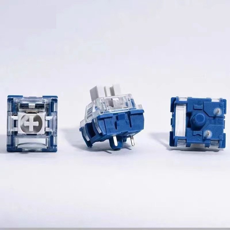 TTC Speed Silver Switch 3 Pin Hot Swap Linear Switches 45g Quick Silver Switch for Mechanical Keyboard