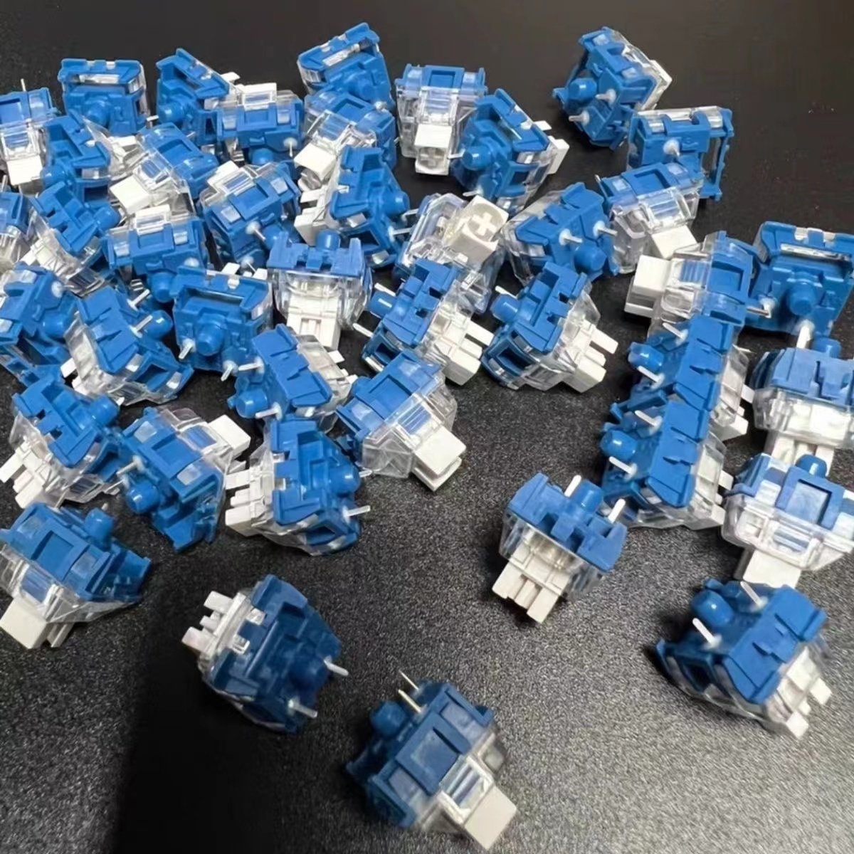 TTC Speed Silver Switch 3 Pin Hot Swap Linear Switches 45g Quick Silver Switch for Mechanical Keyboard