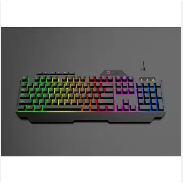 Gamer Table Wired Rgb Led Backlight Ergonomic E Sport pc keyboard gaming