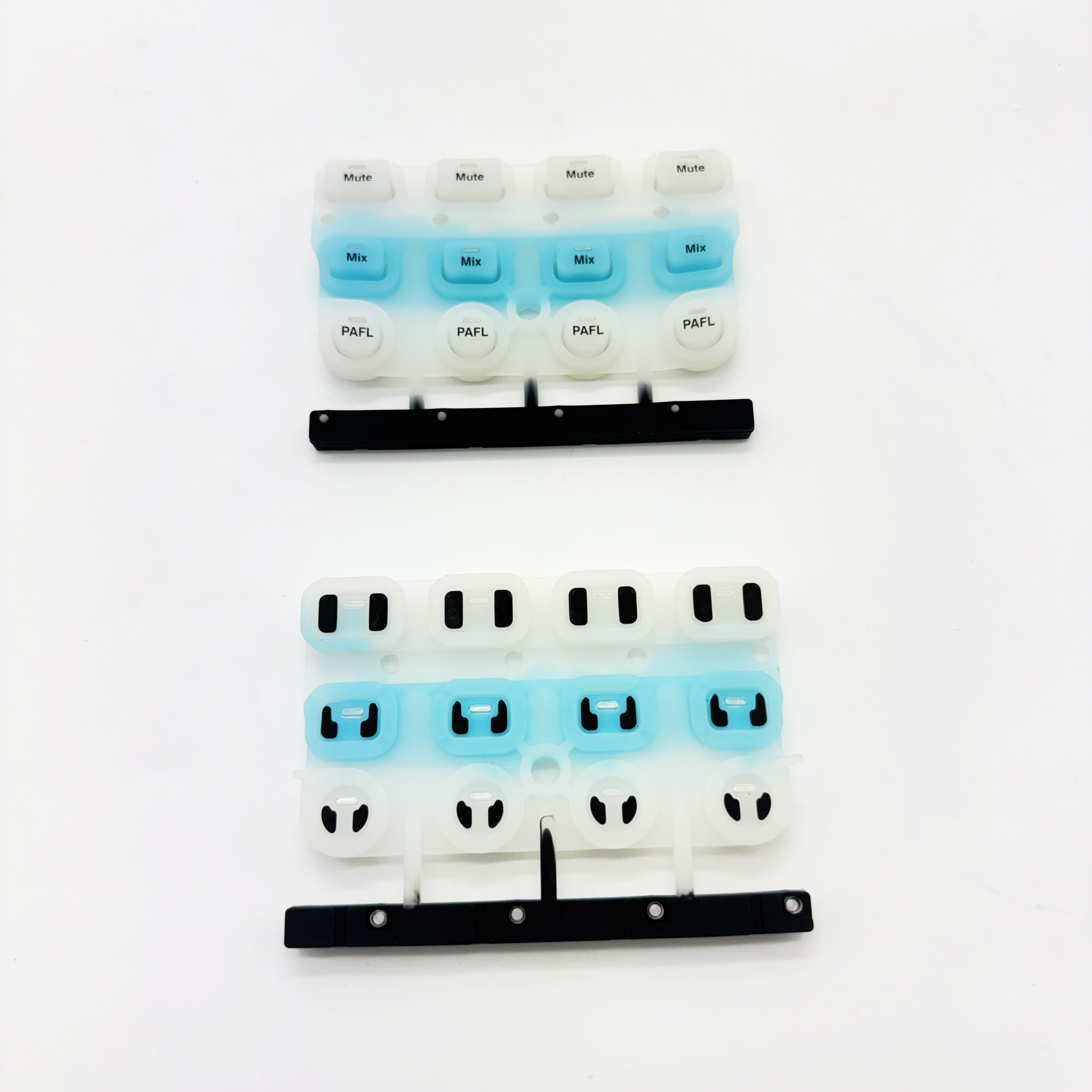 OEM ODM.Professional custom for medical equipment silicone rubber buttons keyboard, using advanced radium carving technology