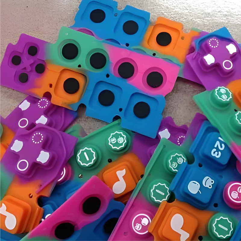 Hot Selling Silicone Keypad Membrane Switch Overlay Low Cost Keyboards & Keypads