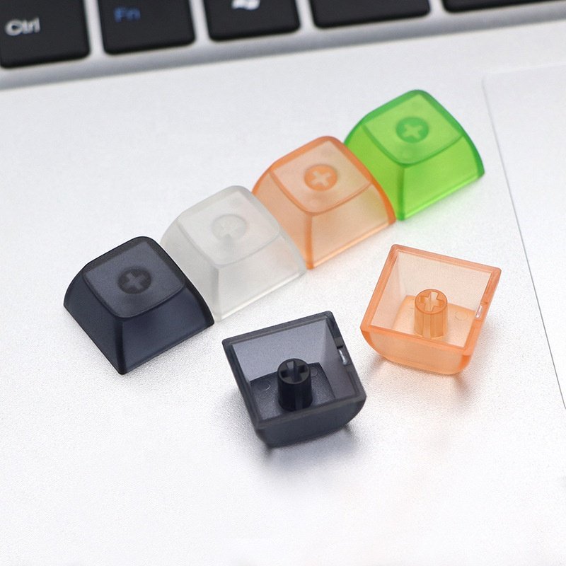 Multi-color XDA Blank Keycap Durable PBT Material 1U Mechanical Keycap Transparent Black White With Mx Switch