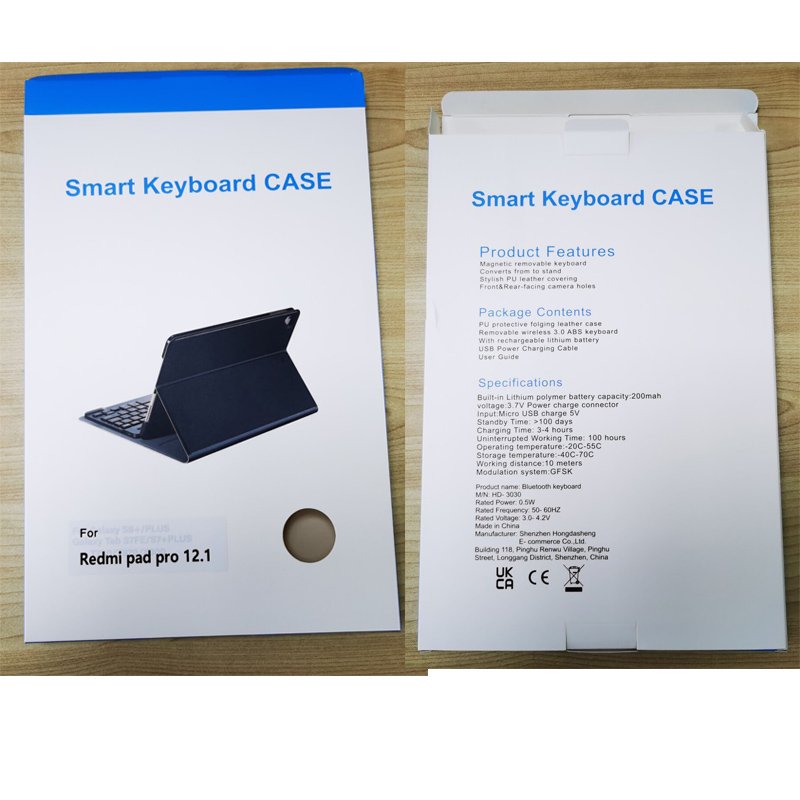 keyboard laptop cover case for Redmi Pad Pro 12.1 inch magnetic keyboard case cover