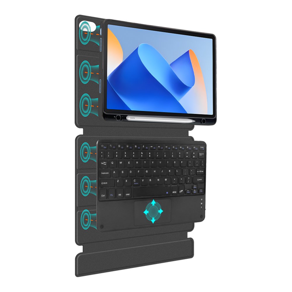 Detachable Keyboard case For Huawei Matepad 11 tablet cover with wireless Touchpad Pen slot Magnetic Attached Cover