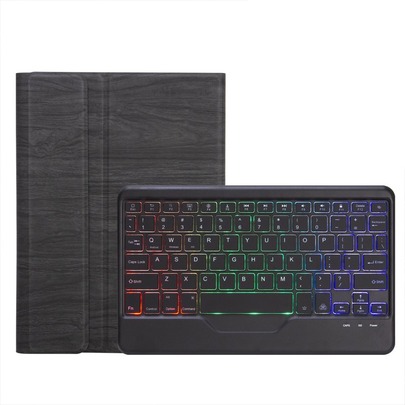 Suitable For Microsoft Surface Go123 Universal Colorful Backlit Leather Case Protective Case Magic Bluetooth Keyboard Keyboard