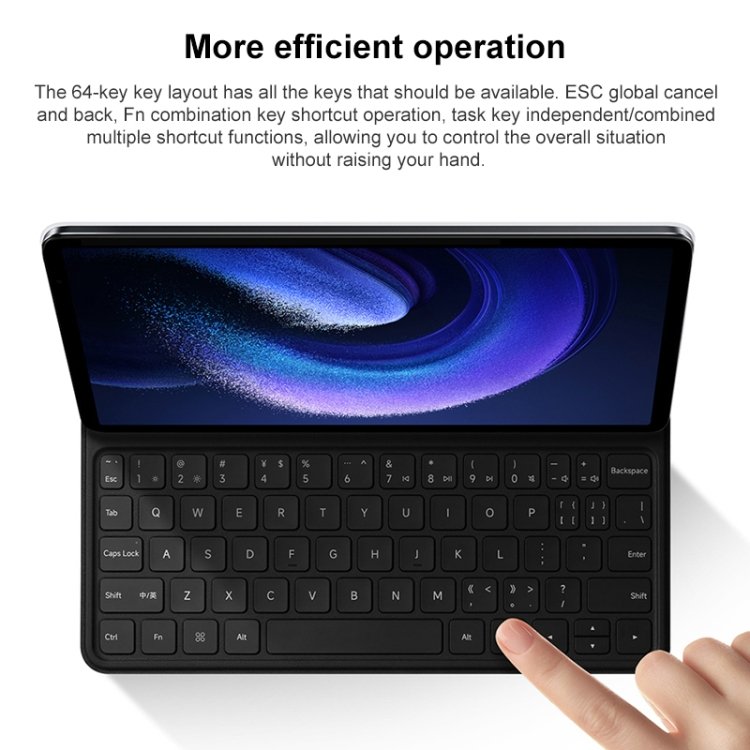Original Mini Pad 6 and 6 Pro Keyboard Magnetic Leather Cover Case for Xiaomi