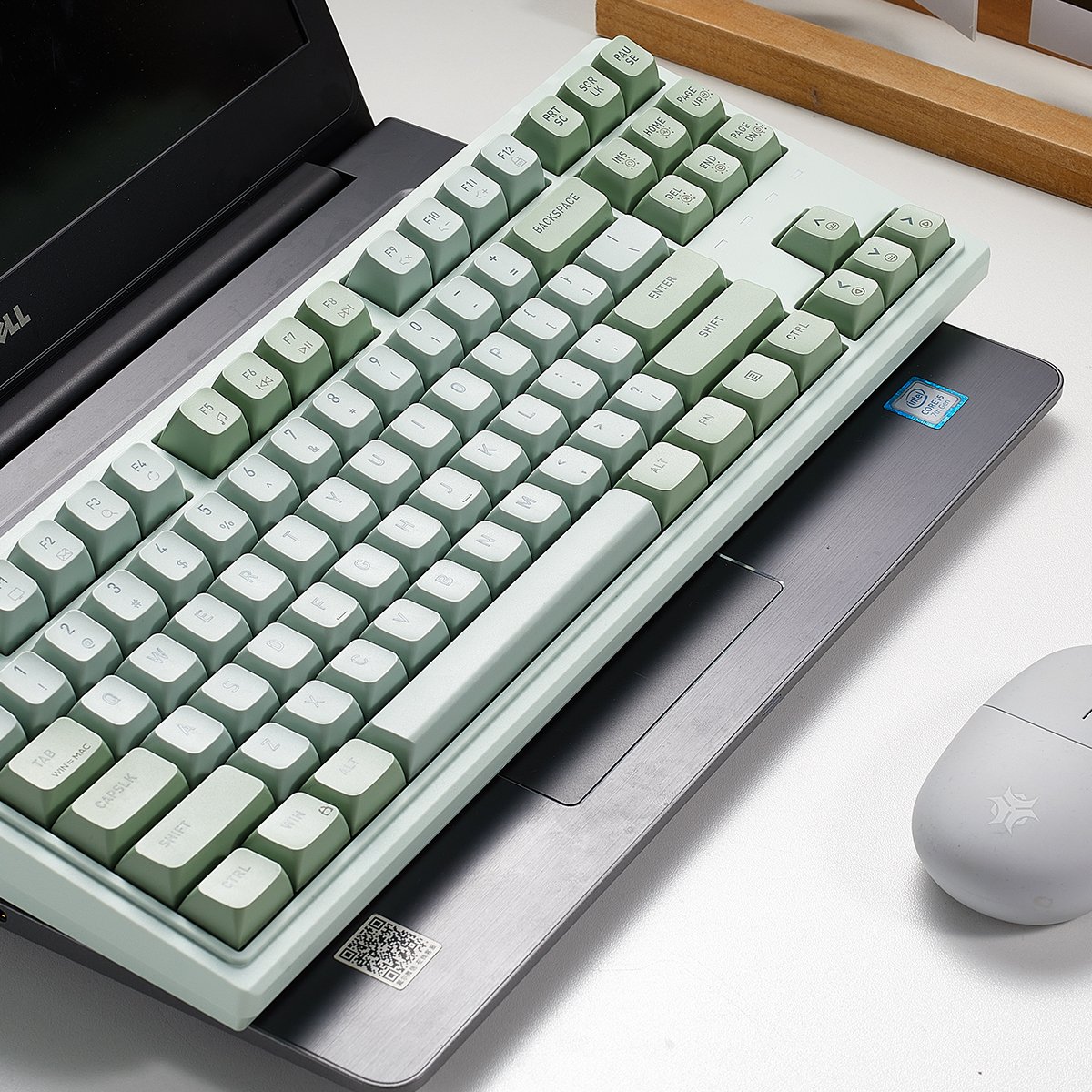 High Quality Games Keyboards 83keys RGB LED Backlit USB Wired RGB Ergonomic Gaming Mechanical Keyboard