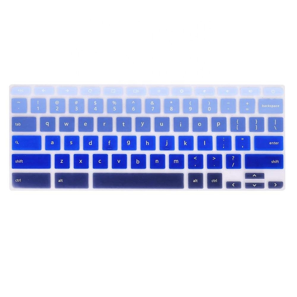 Silicone Spanish Keyboard Guard Skin Colorful Keyboard Cover Protector for macbook Air A2179 / A2337 laptop