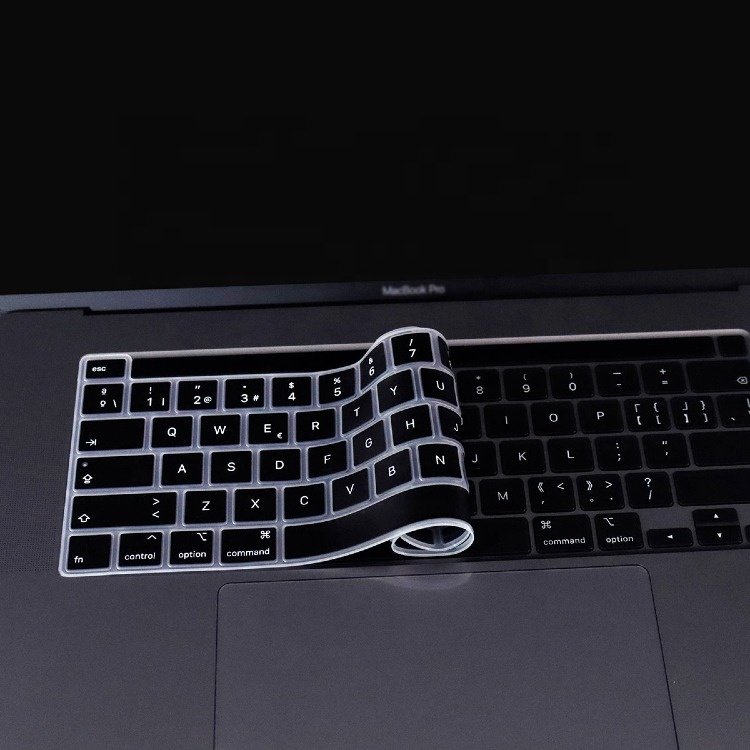 Silicone Spanish Keyboard Guard Skin Colorful Keyboard Cover Protector for macbook Air A2179 / A2337 laptop