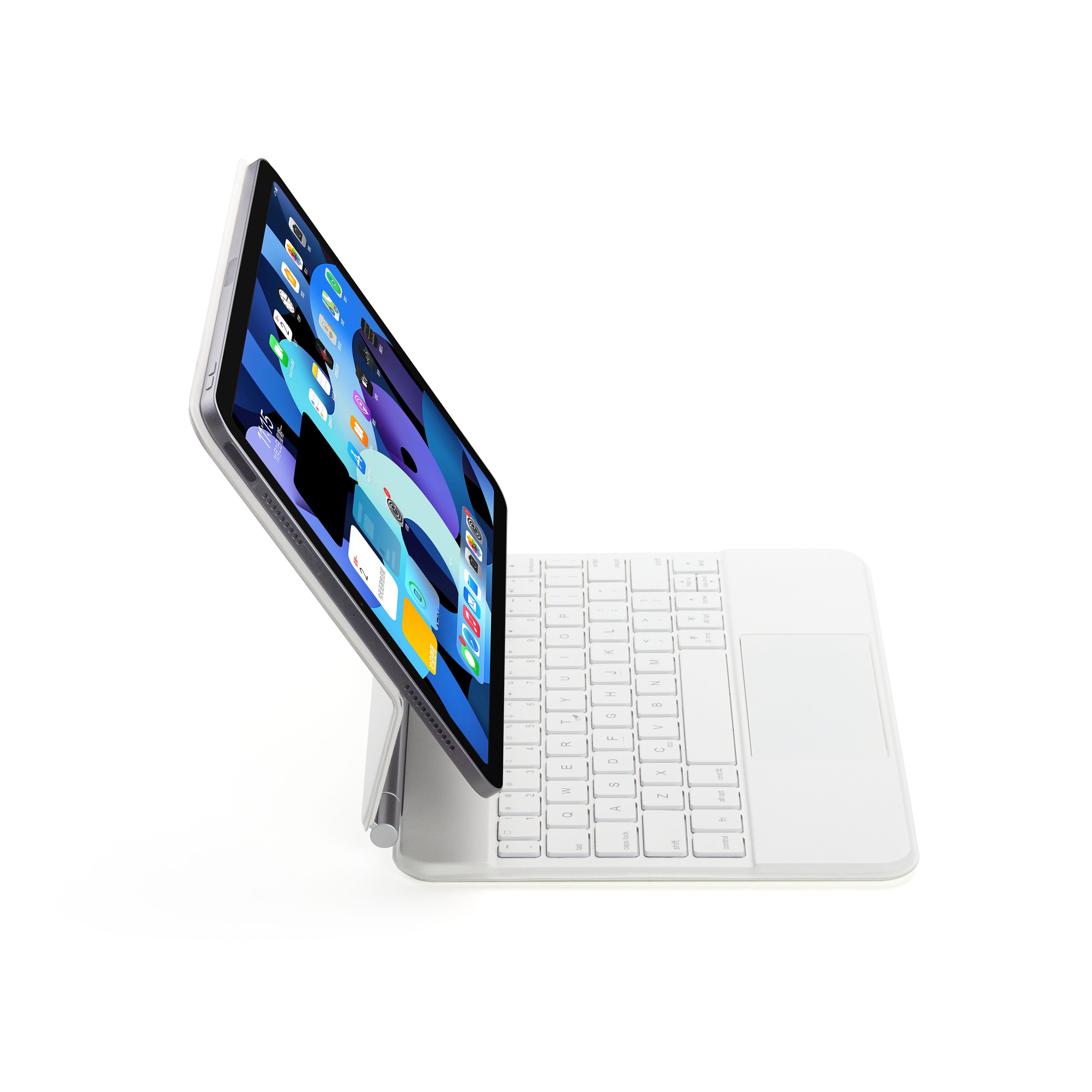Floating Magic Touchpad keyboard Case with Backlit keys Fit for iPad Pro 3/4/5 & iPad Air 4