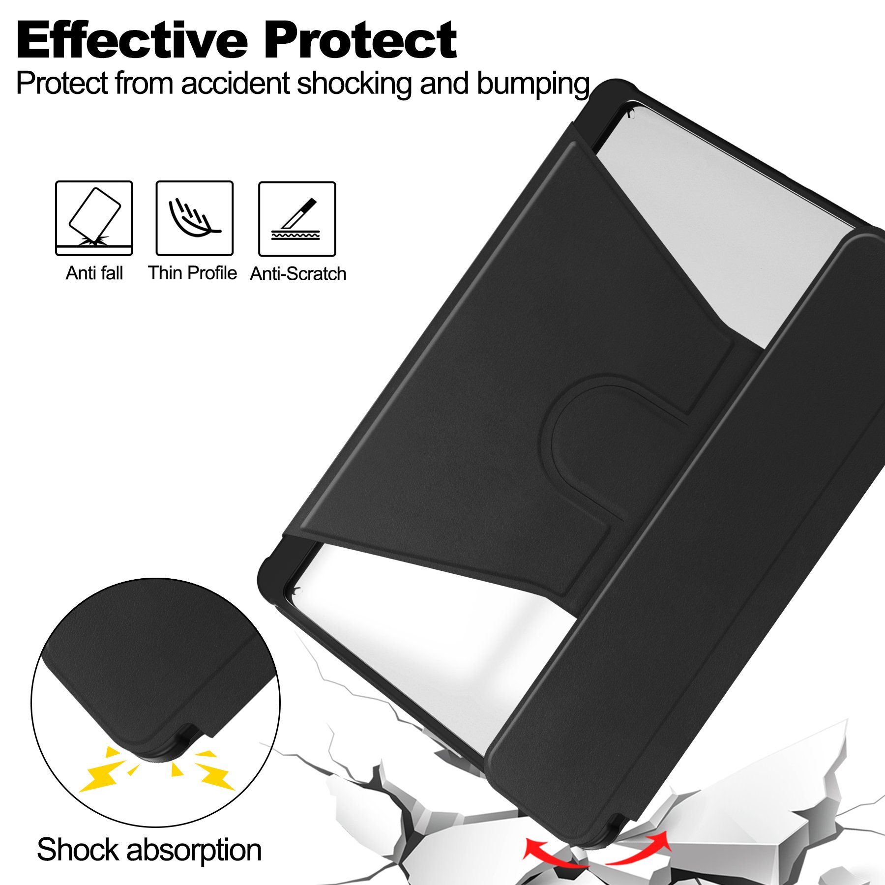 Magnetic Tablet Cover With Pen Slot Wireless Keyboard Case For Samsung Tab A9 Plus SM-X216 X210 X218 11 inch 2023