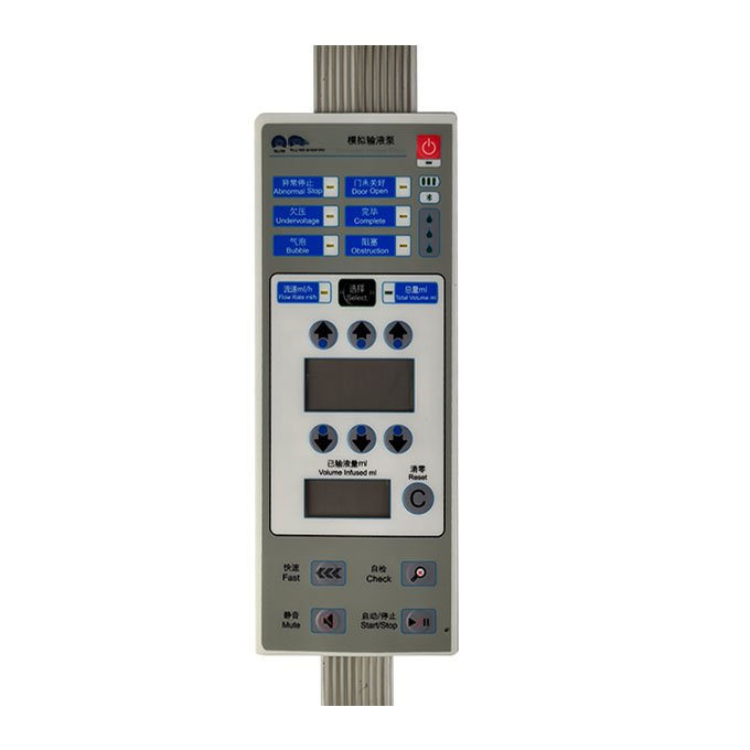Silver Paper Face Sticker membrane Switch Panel for Hot Air Welding Machine Keypads & Keyboards Product