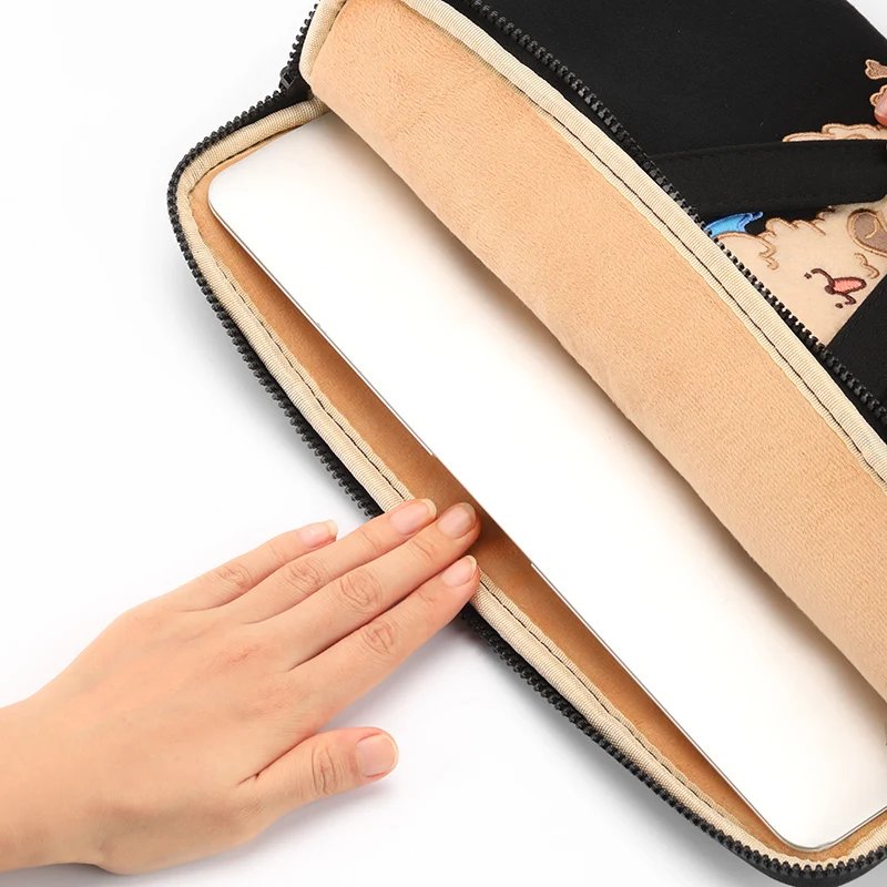 New Arrival 11 12 13 15 17.1 Inch Laptop Sleeve Case for IP-AD Air Tablets Portable Laptop Storage Pouch Keyboard Document Bag