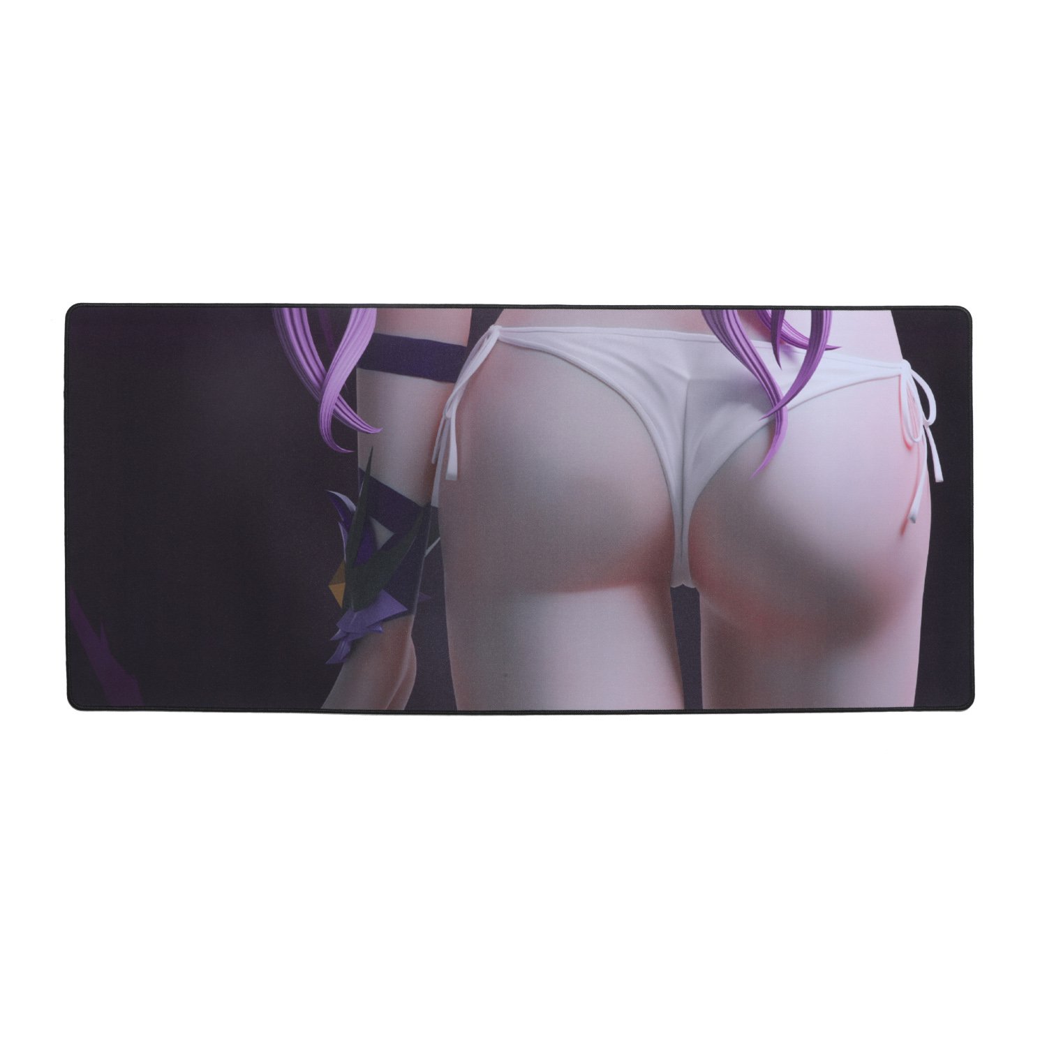 Customized Logo Printing Rubber Leather Desk Mat Sexy Breast Anime Keyboard Excel Shortcut Keys Mouse Pads Gaming Waterproof