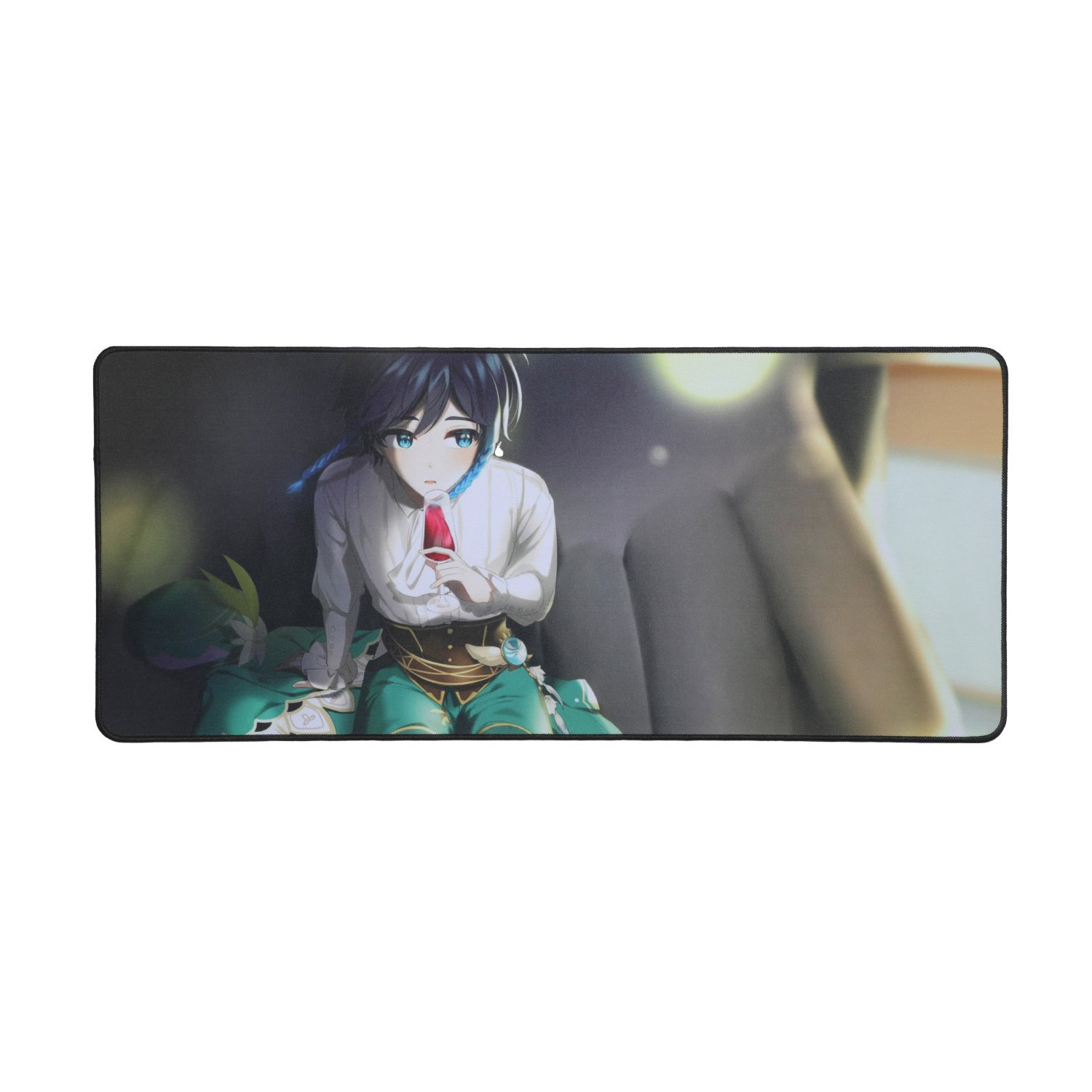 Customized Logo Printing Rubber Leather Desk Mat Sexy Breast Anime Keyboard Excel Shortcut Keys Mouse Pads Gaming Waterproof