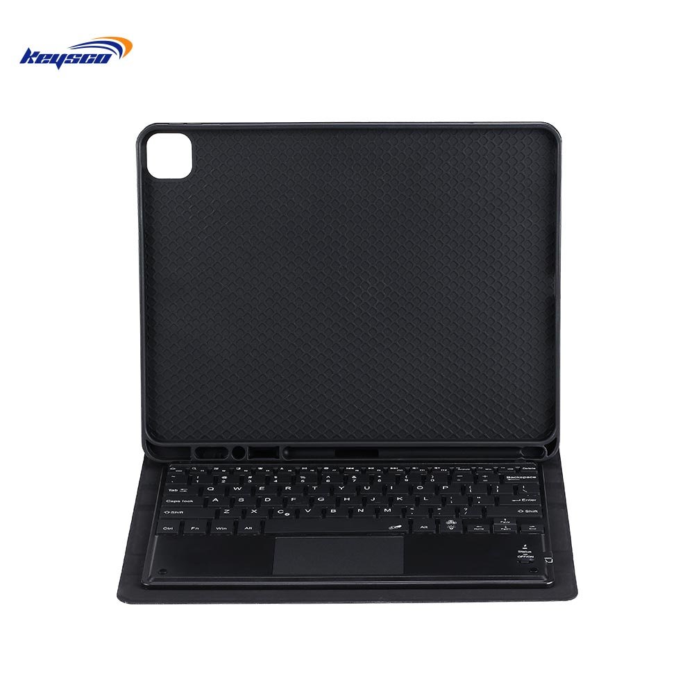 Flip Slim Detachable Wireless ABS Keyboard Stand Case Cover for iPad pro 12.9 inch Universal Trackpad Keyboard Leather Case