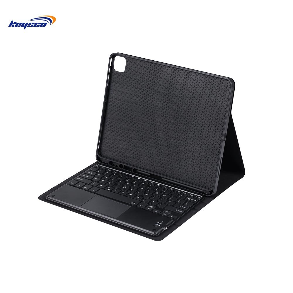 Flip Slim Detachable Wireless ABS Keyboard Stand Case Cover for iPad pro 12.9 inch Universal Trackpad Keyboard Leather Case