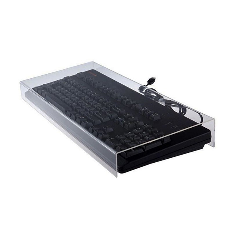 Customized High-quality Acrylic Keyboard Protector Dust Cover Acrylic Anti-cat Keyboard Mouse Cover Keyboard Protective Case