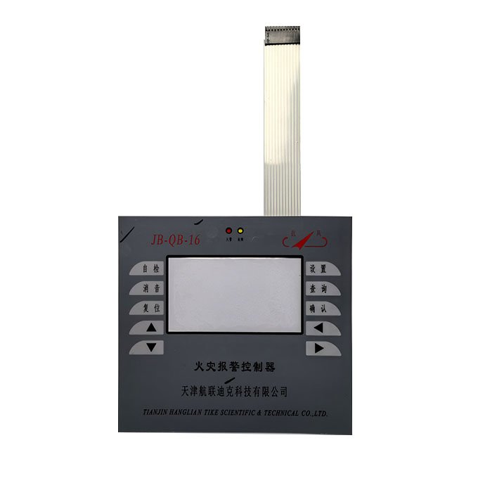 Polycarbonate Front membrane Panel with Graphic Overlay Control Membrane Switch Keypads & Keyboards Product