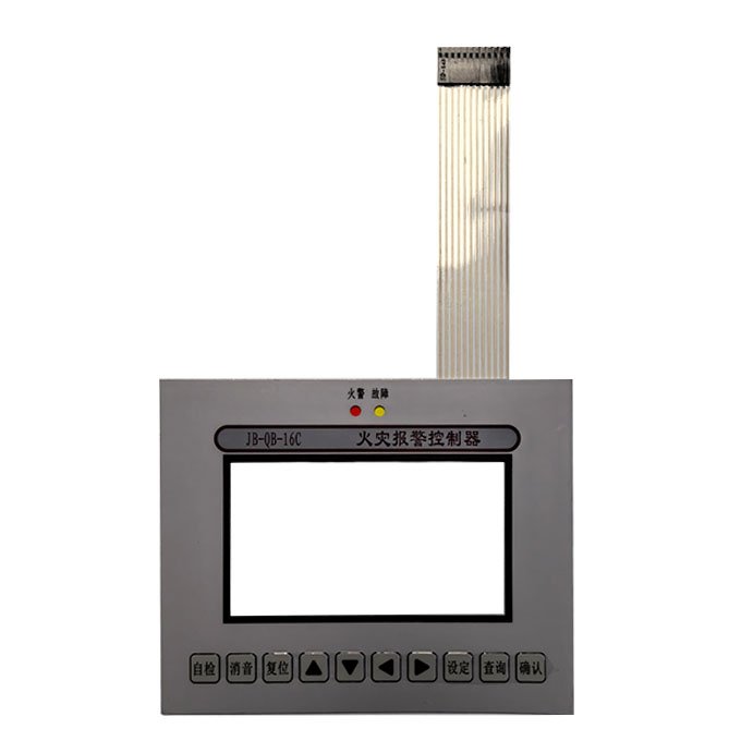 Polycarbonate Front membrane Panel with Graphic Overlay Control Membrane Switch Keypads & Keyboards Product