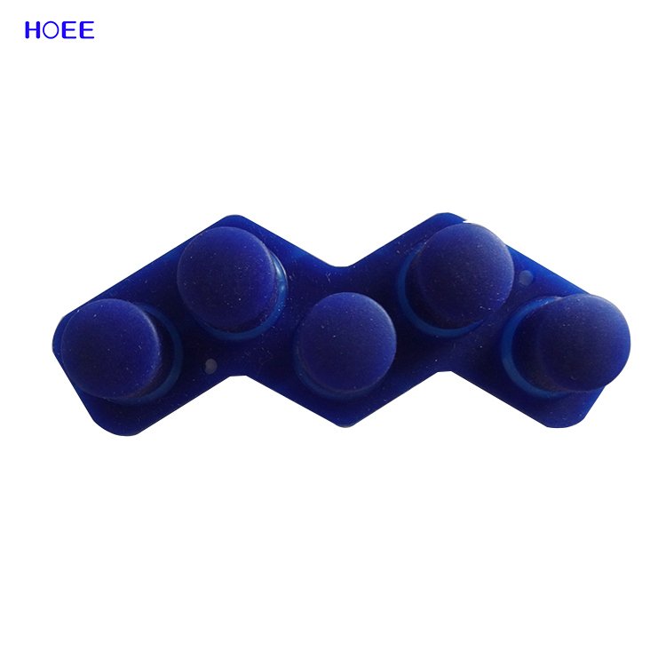 Customized Silicone Elastomer Keypad Rubber Keypad for Remote China Custom Made Silicone Button Rubber Keypad Customized Size
