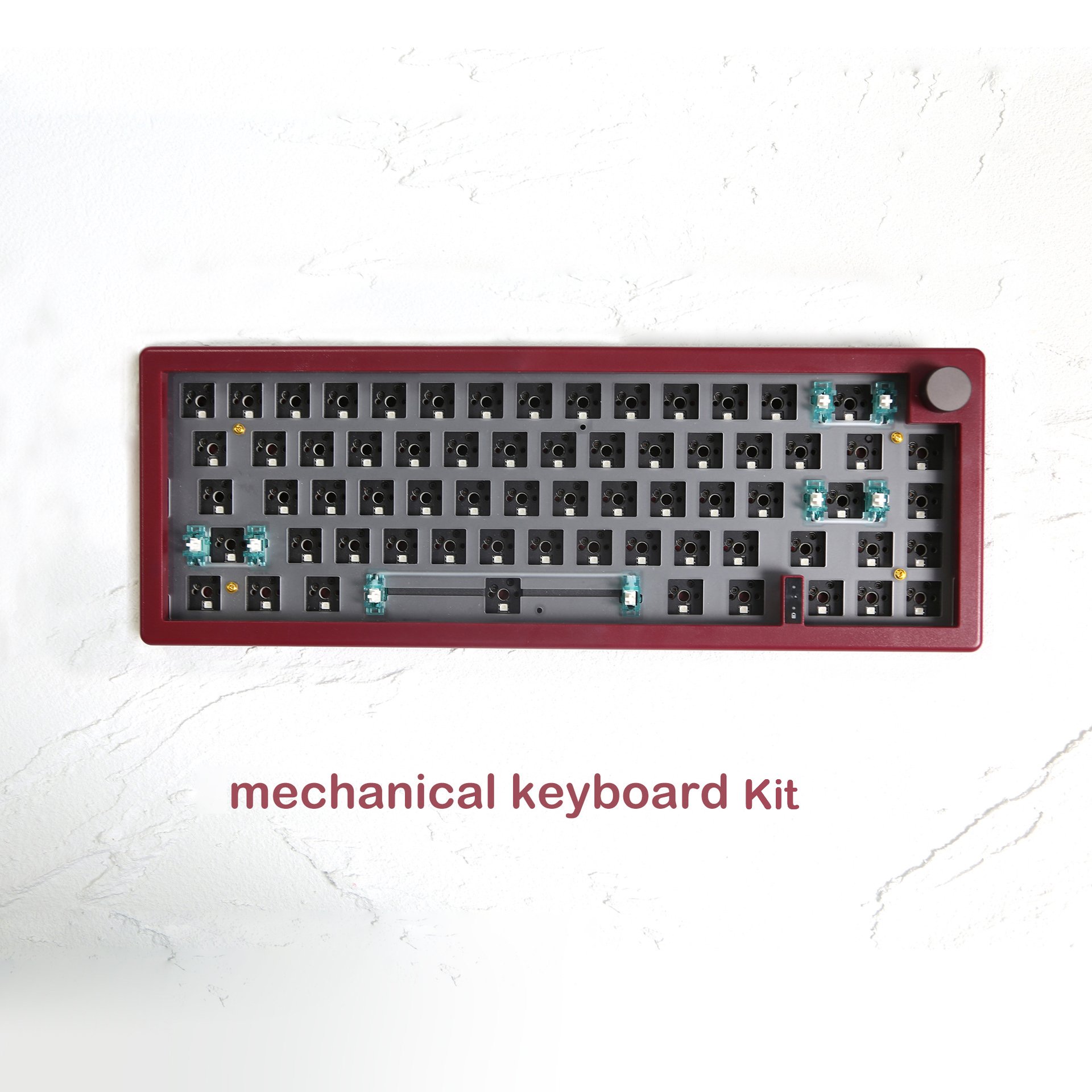 Wholesale GMK67 customs keyboard kit hot swap MX Switches wired/wireless Gasket 2.4G 65% keyboards barebone peripherals