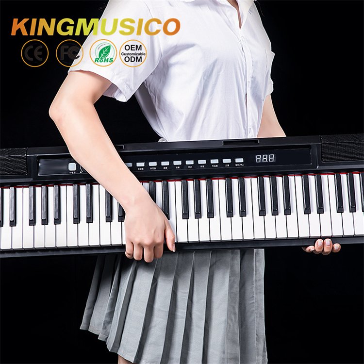OUTDOOR Home Practice and Performance Portable Digital Piano 88 Keys Electric Piano