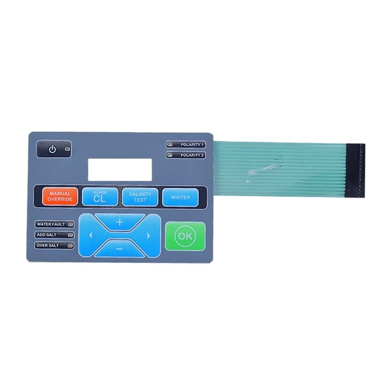 electric marine switch led panel size customized membrane