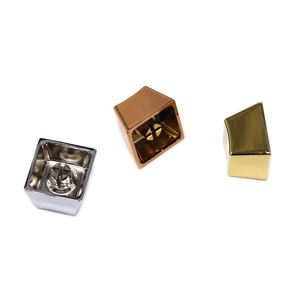 Custom Fashion Cute Aluminum Modified Metal Keycap OEM CNC Machining Laser Carving Mechanical Keyboard Keycaps