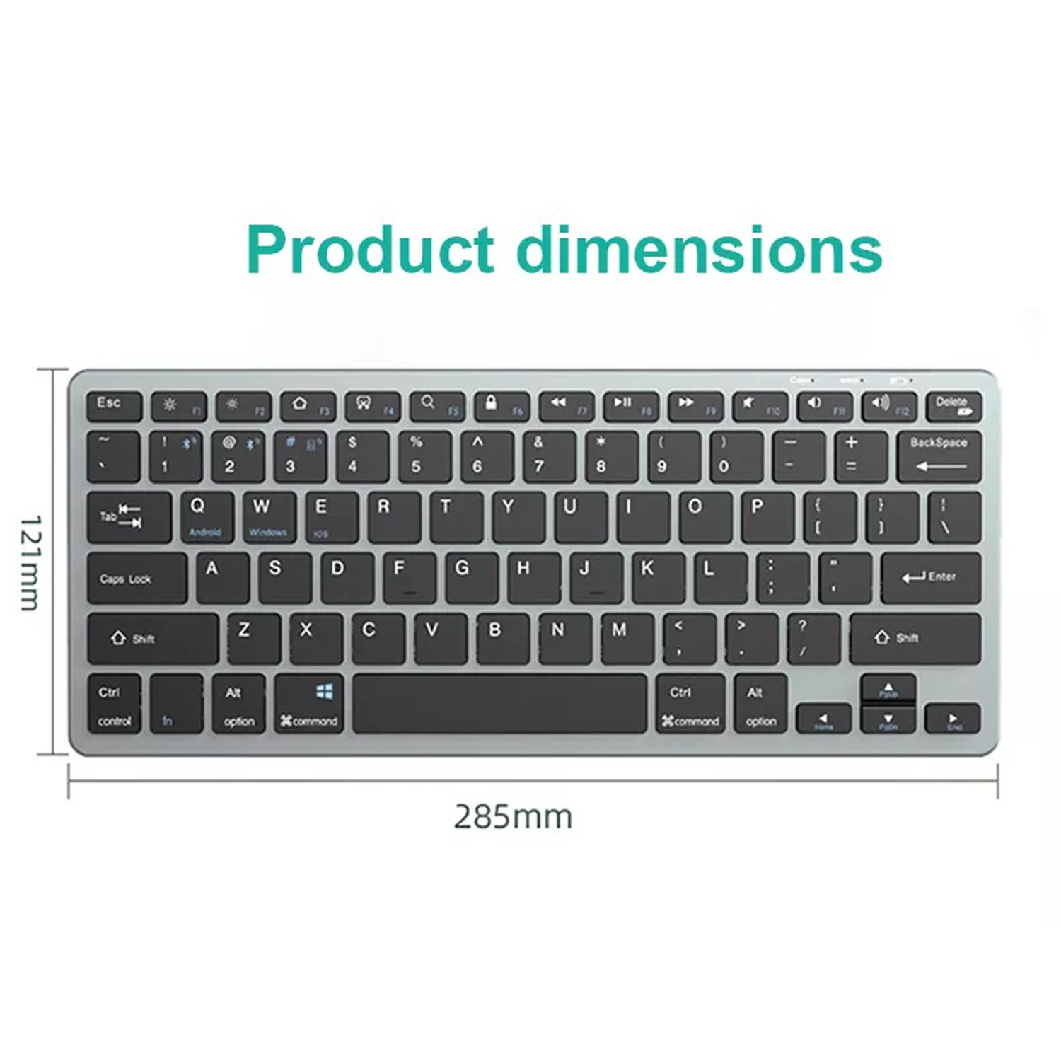 High Quality 68% Free Samples English Qwerty Switch Film Mini Keyboard For Mobile Phones