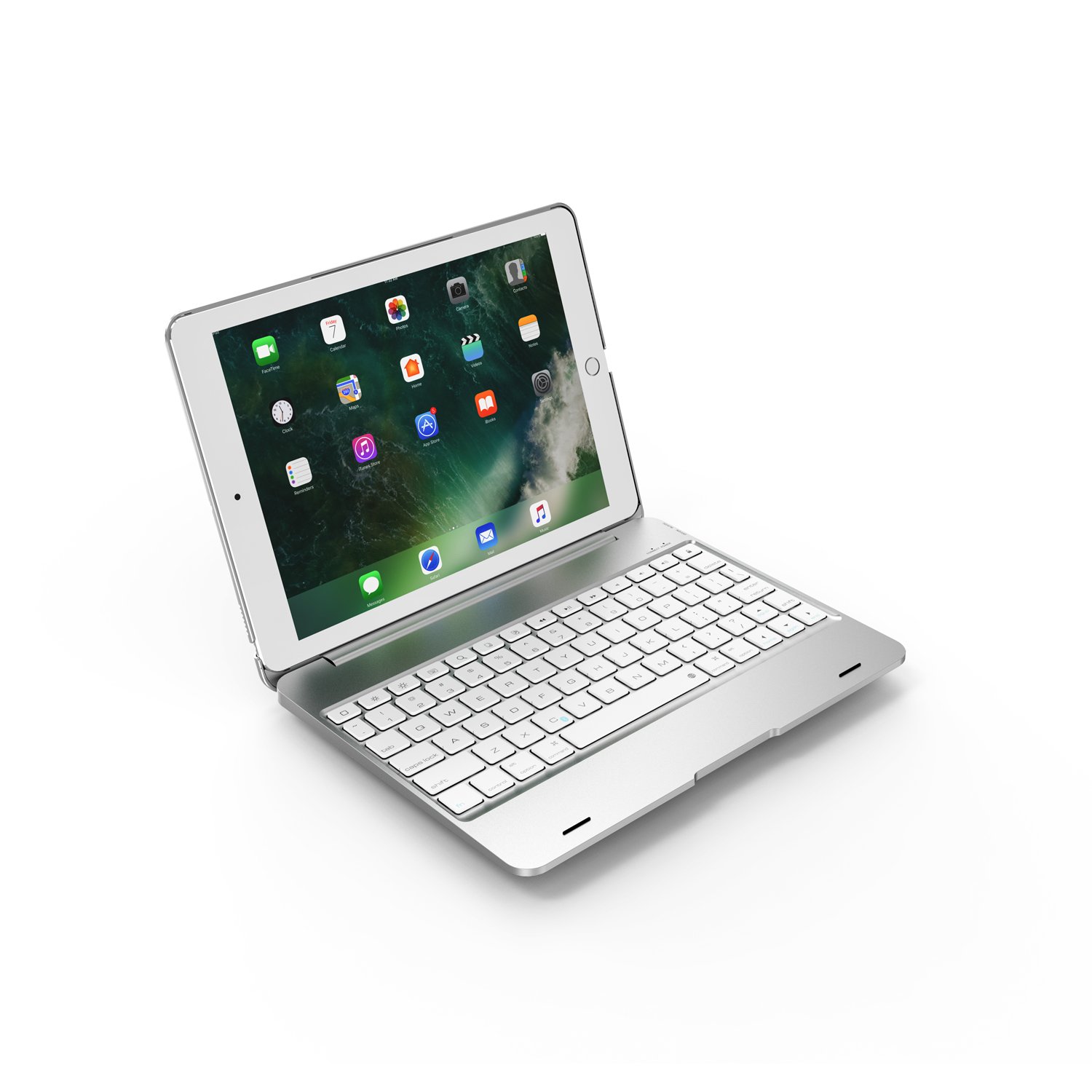Newest Smart Wireless Keyboard Case for ipad 9.7 Inch Ultra Thin ABS Scissor Protective Tablet Cover Fit Keyboards Case