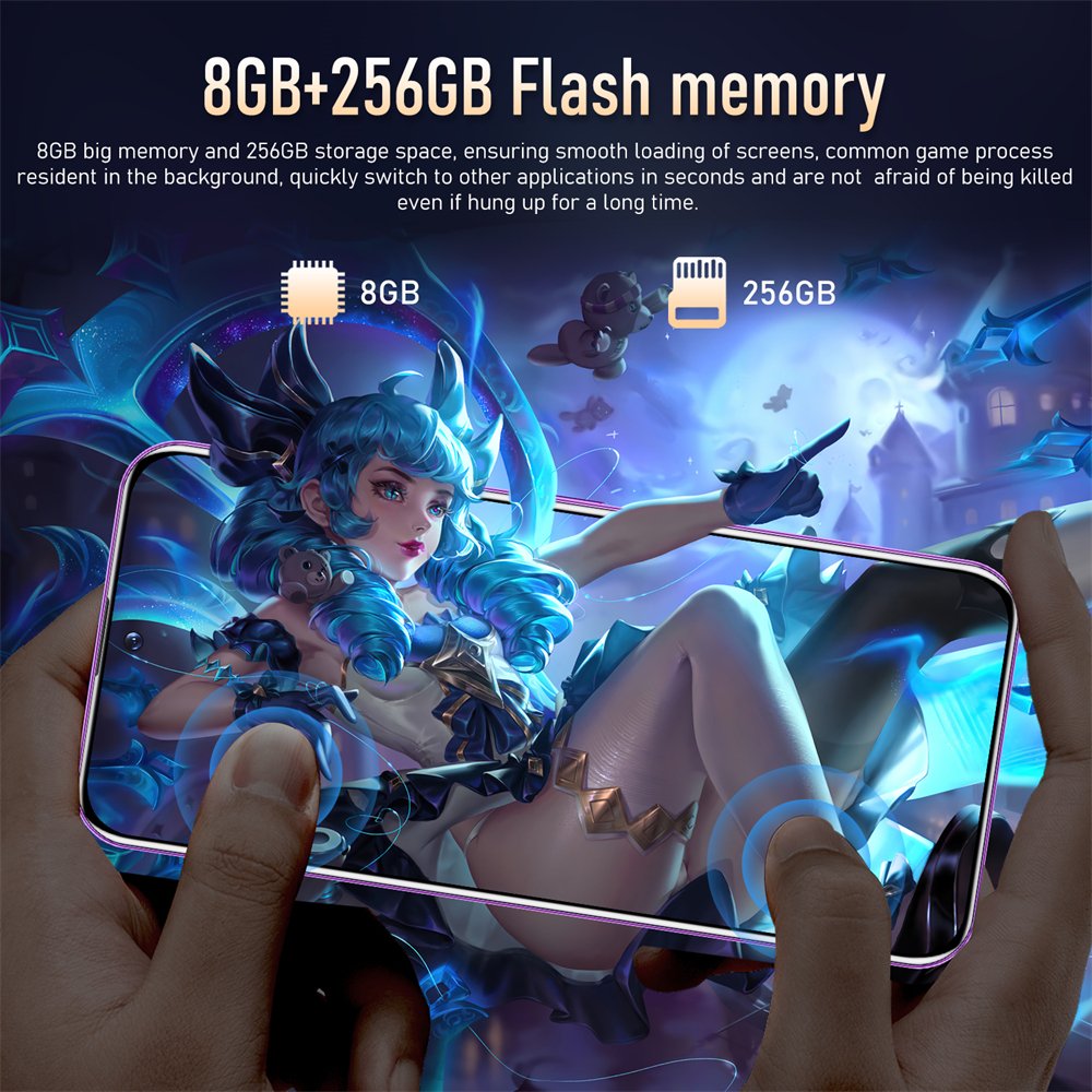 Hot Selling 5g Smarephone S23 Ultra Original 7.2 Inch 16gb+1tb 48+108mp Face Recognition Smartphone Cell Mobile Phone
