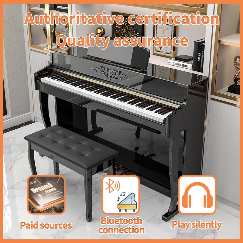 LeGemCharr electronic piano 88 keys electric piano keyboard digital piano 88 keys