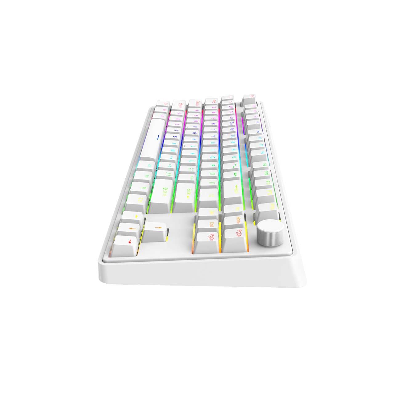 86 Keys Mechanical Keyboard With Macro Setting And Rgb Backlit Programmable Mechanical Keyboard