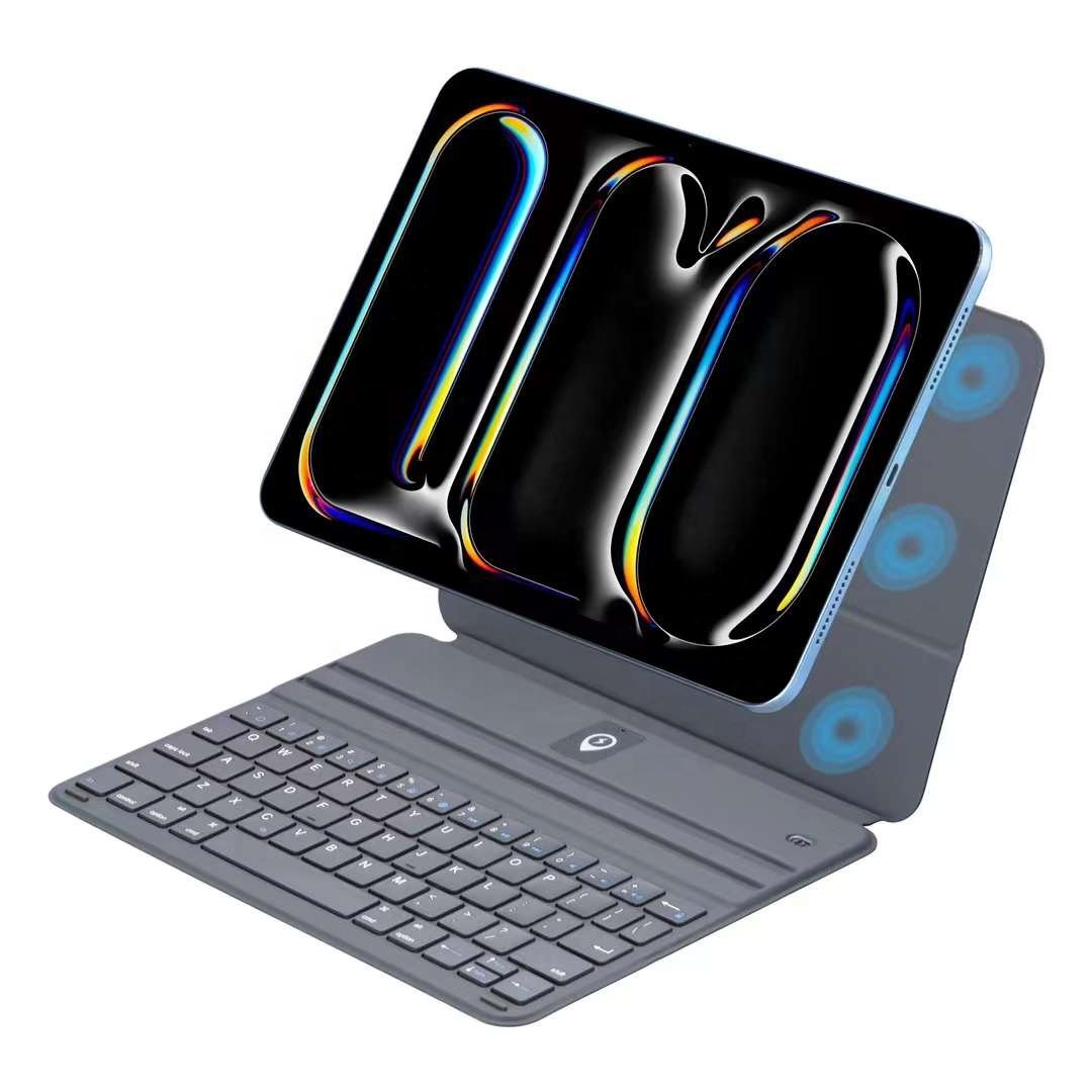 2024 new ipad magic keyboard Portable Bluetooth Wireless Rechargeable Magnetic keyboard cover case for ipad air 4 5 6 pro 11