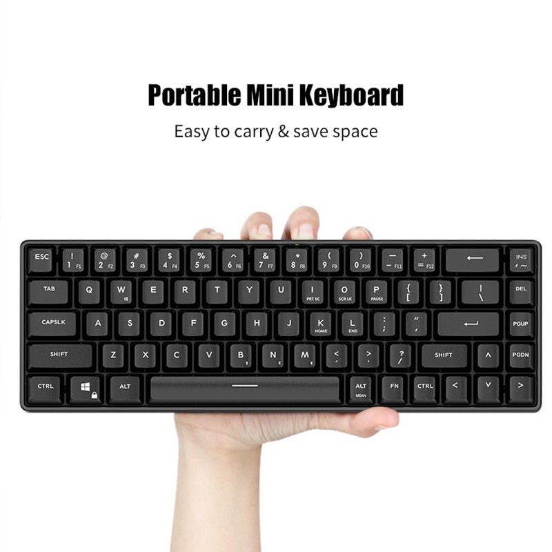 Hot Swap Gateron Switch RGB Game Mechanical Mini Gamer Clavier 60% Usb WIred Keyboards Custom Logo PBT keyboard
