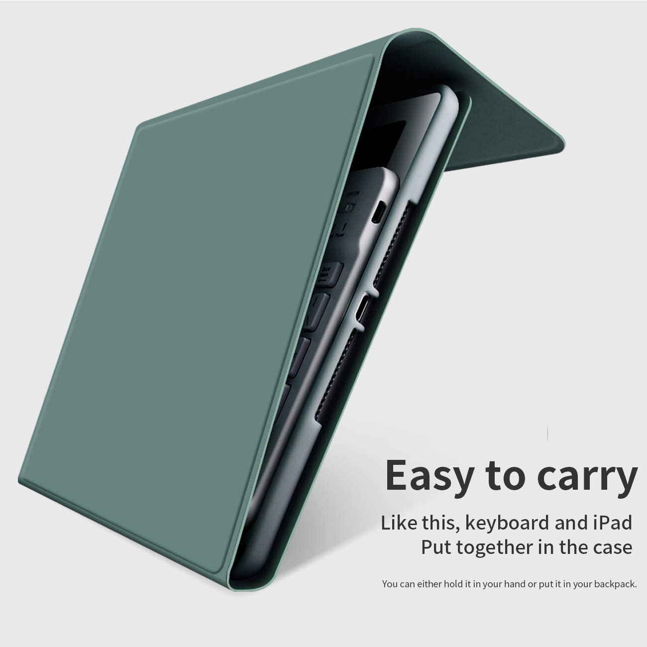 2020 Smart Floating Magic Keyboard cover for ipad 7/8th generation keyboard case