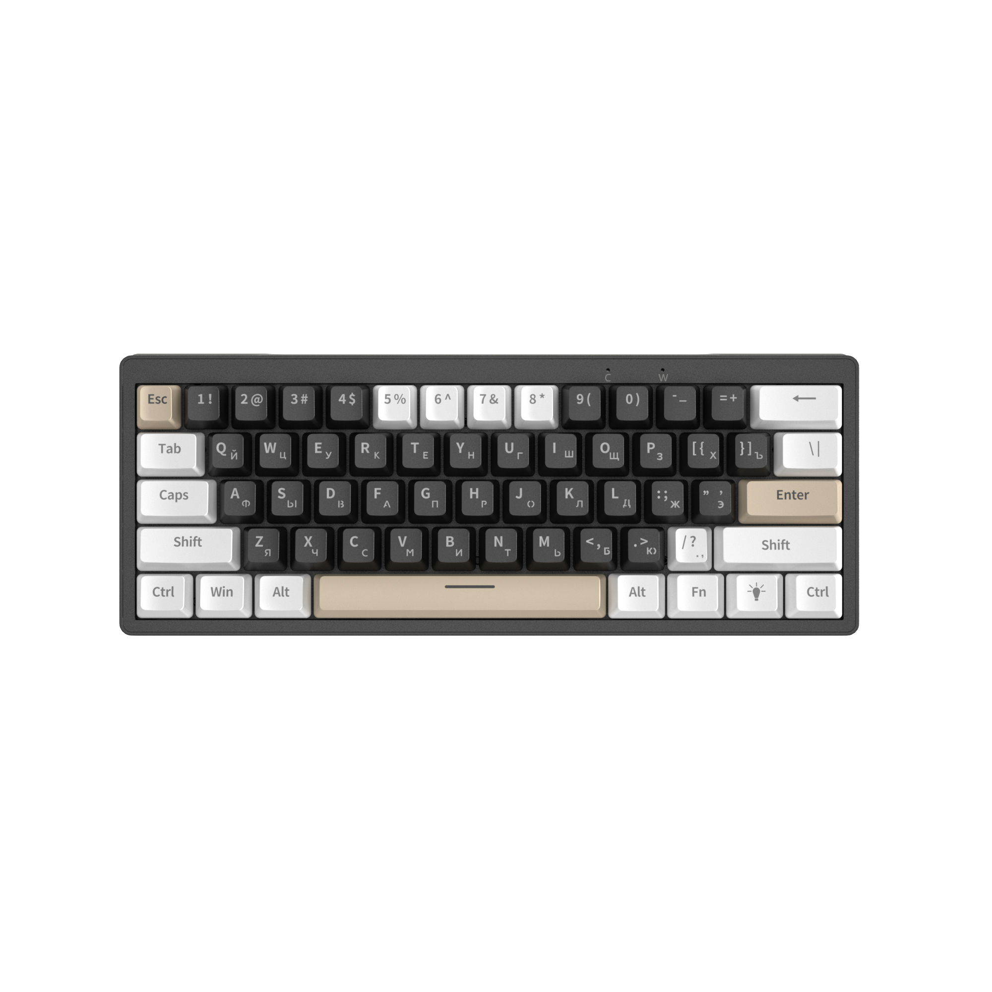 Custom Spanish Teclado 60% Keyboard Rgb Switch Hot Swap Gaming Mini Mechanical Keyboard