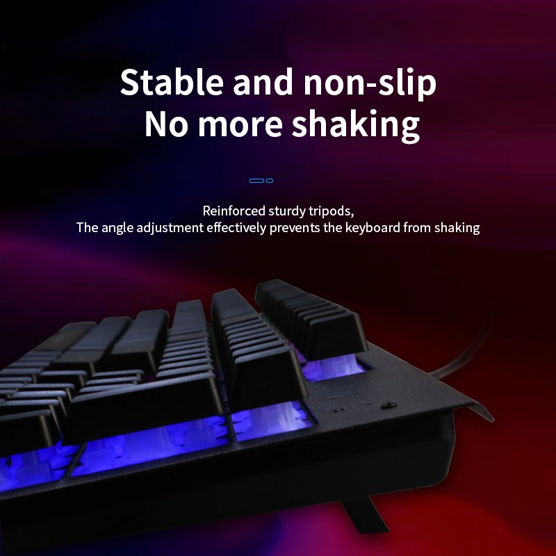 New model trend wired glow keyboard and mouse combo for game computer pc laptop Multimedia Keyboard For Professional Gamers