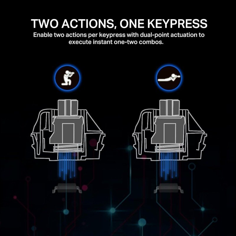 TMICE Rapid Trigger Mechanical Keyboard Magnetic Switch PBT Keycap Wired 65% Size RGB TKL Compact Anti-Ghost Gaming Keyboard