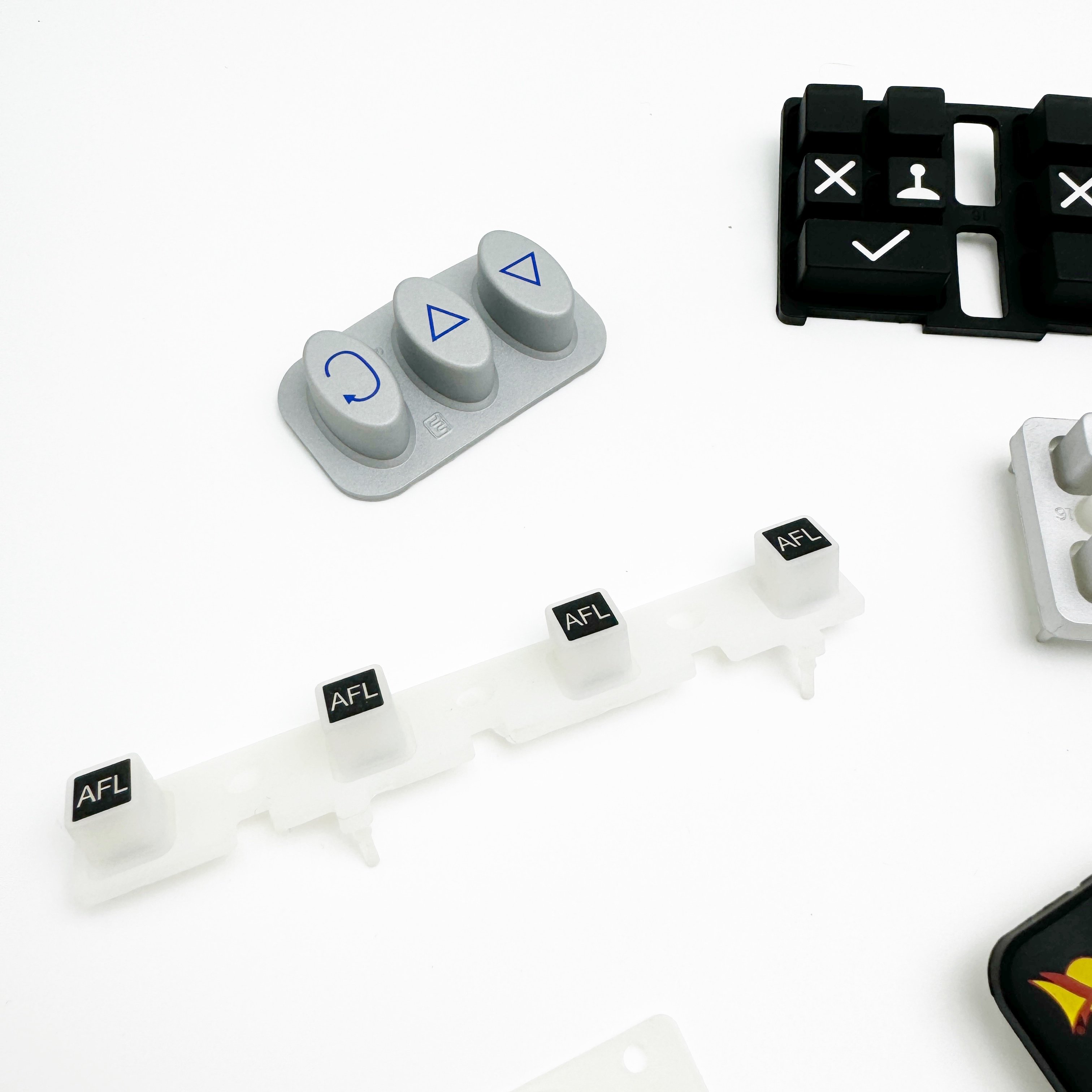 OEM ODM.Professional custom silicone buttons Rubber Keyboard, custom size color LOGO molding processing mould service