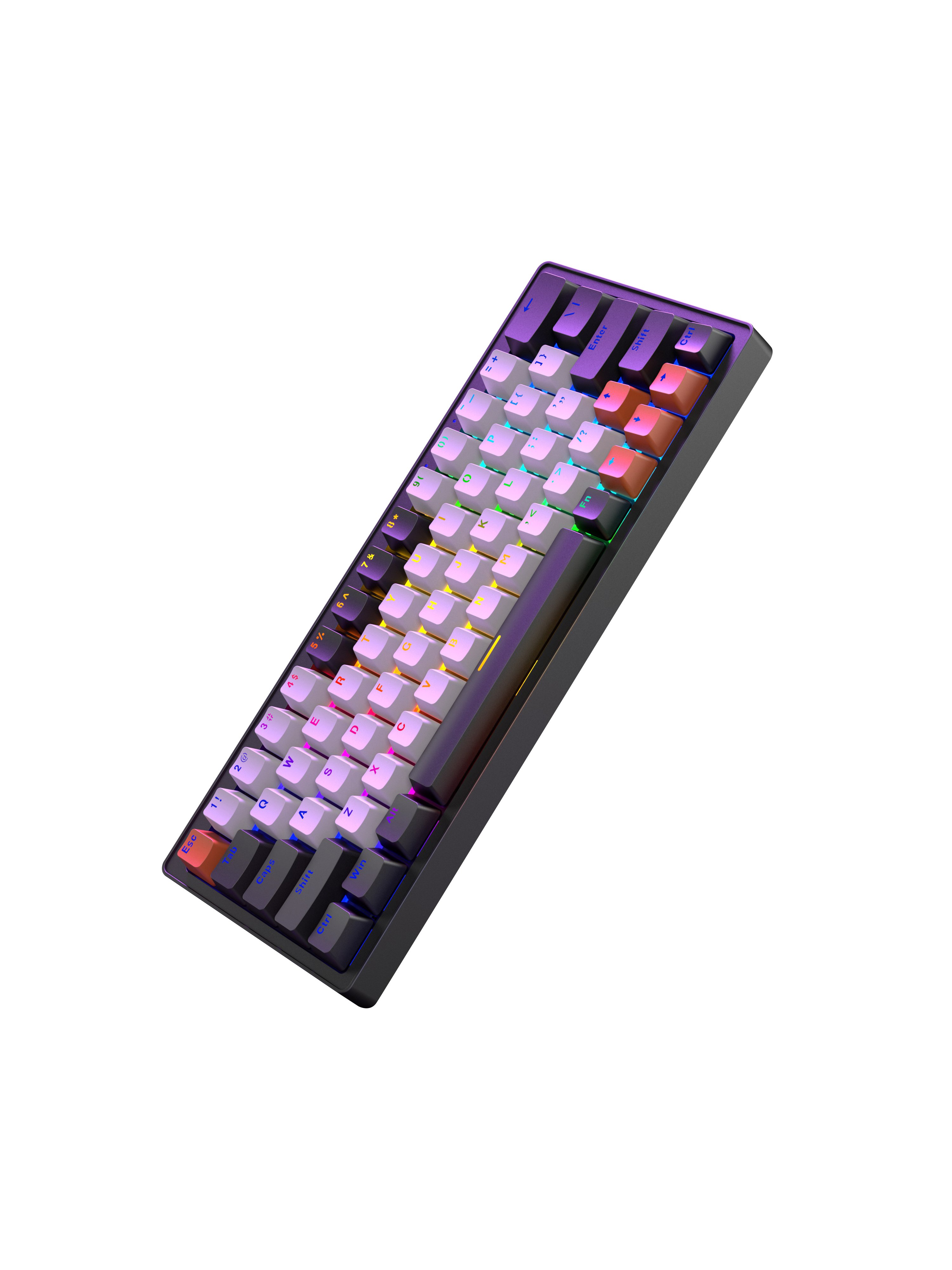 61 Keys USB Wired Mechanical Keyboard Key Board PC Notebook Laptop Computer Keyboards