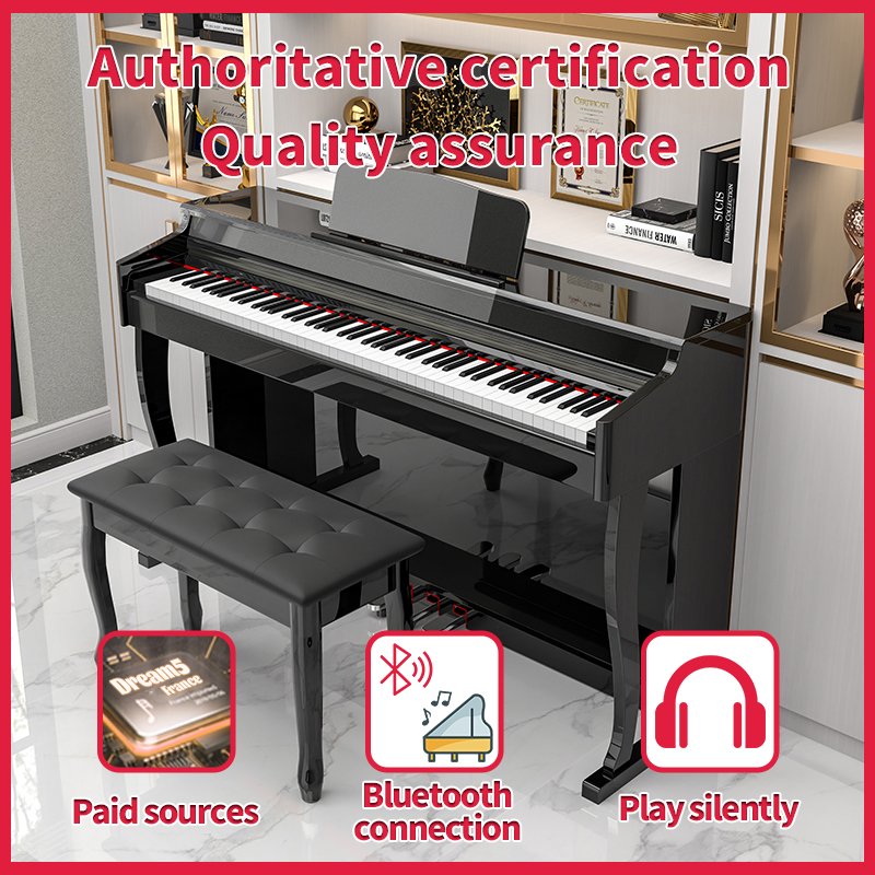 KIMFBAY keyboard piano digital electric piano 88 keys professionnel piano digital music keyboard instruments