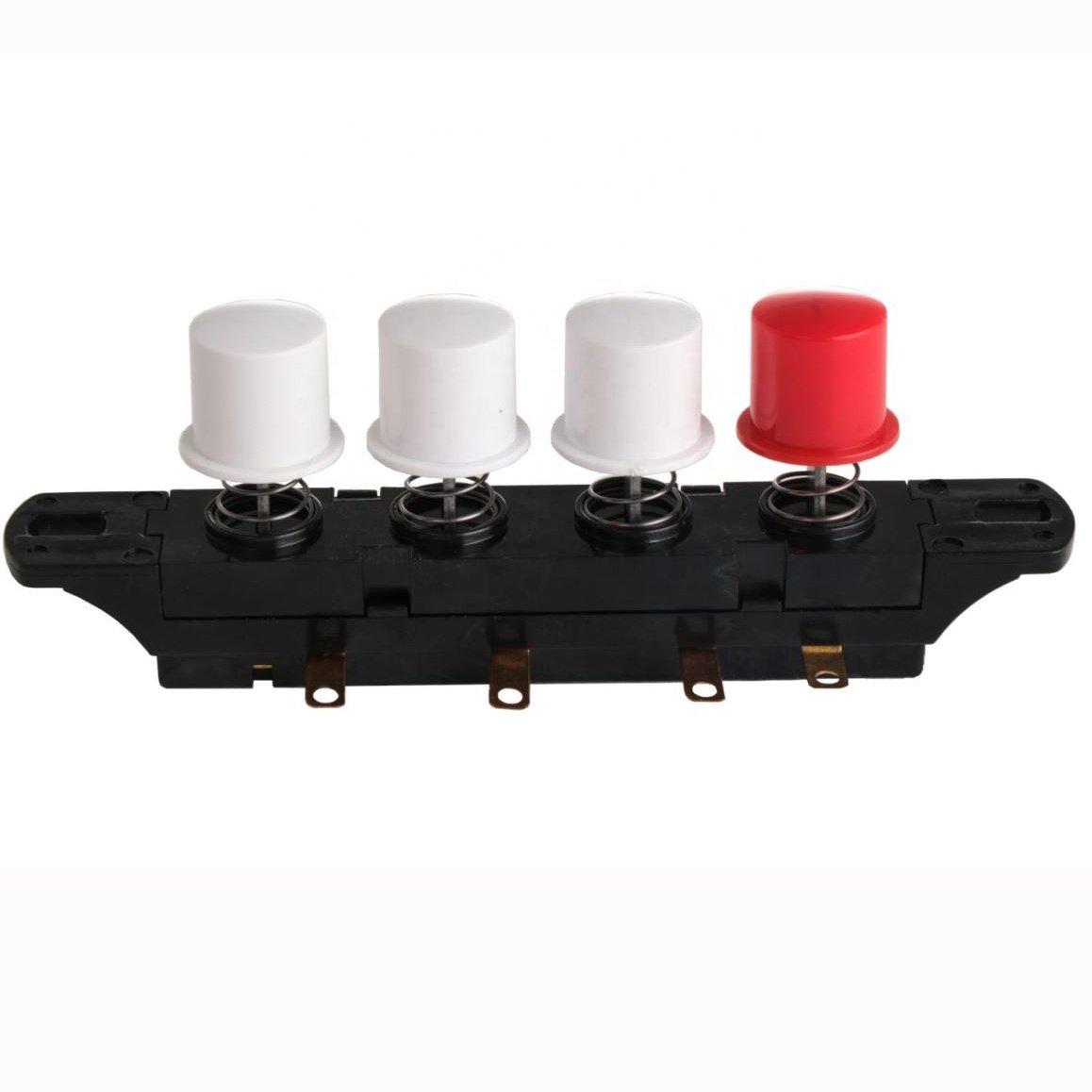 5 key 4 speed red button push button keyboard switches for juicer