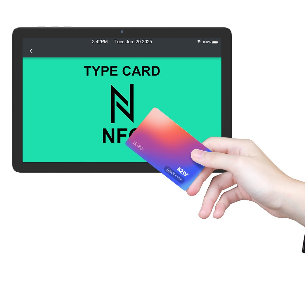 10.1 Inch NFC Access Attendance Punch Card Machine Security Kiosk Smart Tablet for School Hotel Office Building